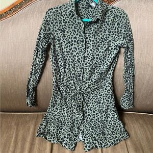 Leopard Print dress women’s S